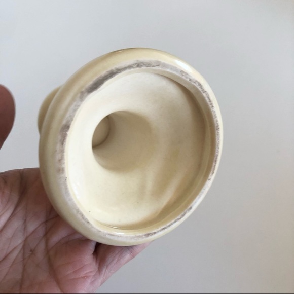 Pfaltzgraff Vintage Village Brown Beige Casserole Dish Napkin & Candle Holder - Picture 6 of 9